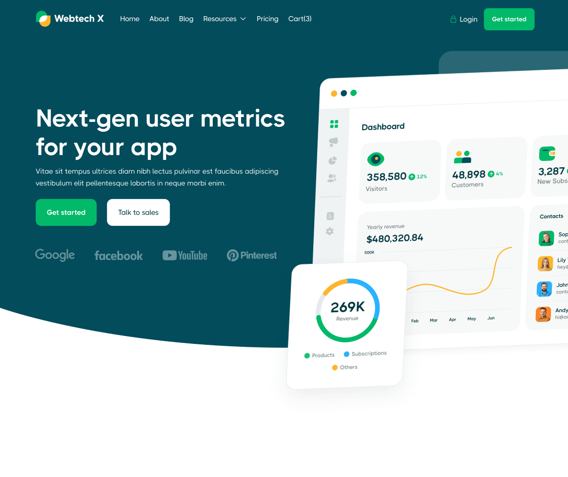 Home V3 - Webtech X Webflow Template