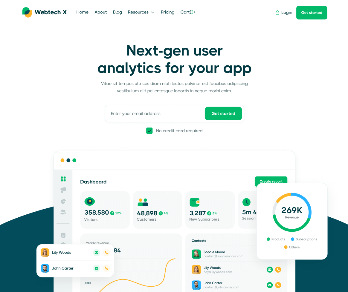 Home V2 - Webtech X Webflow Template