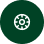 White checkmark inside a dark green circle.