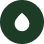 Dark green circle with a white checkmark inside.