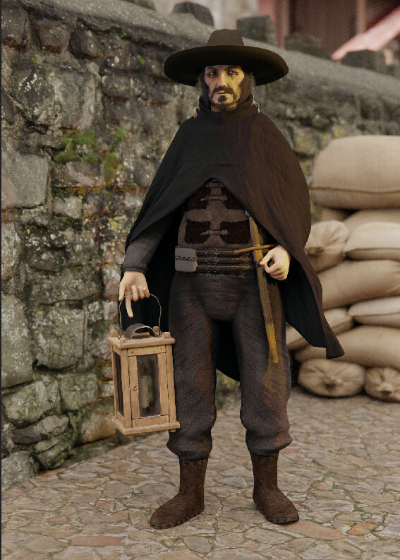 Blenderのライトグループ-夜から昼へ