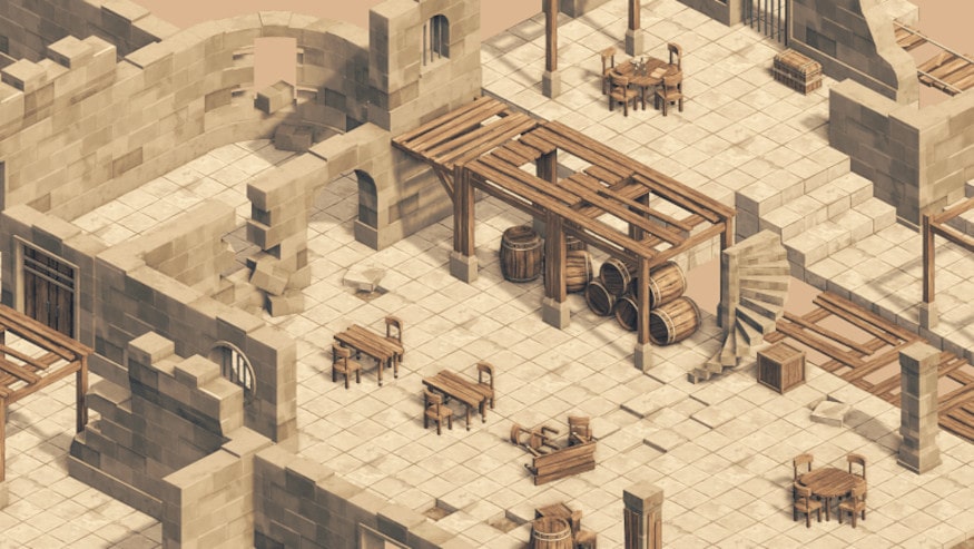 Isometric Dungeon Pack / Kenny Game Assets