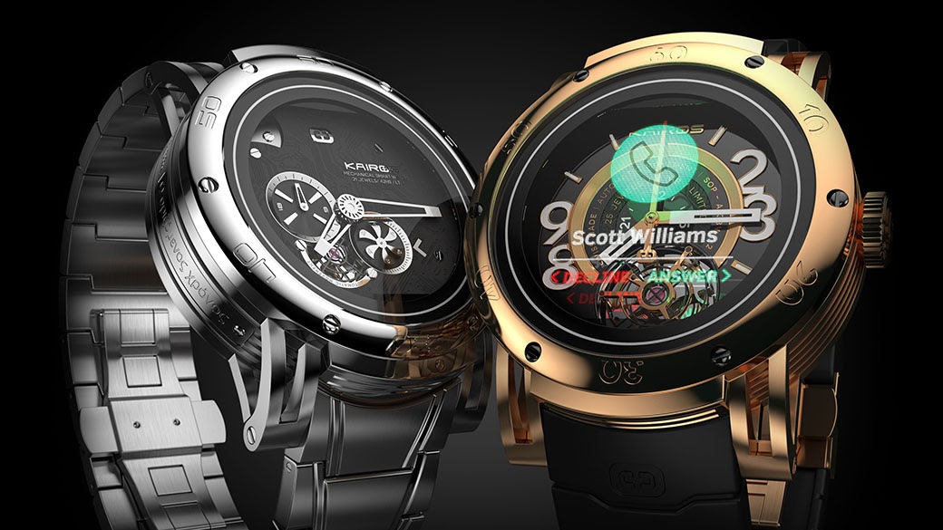 スマートウォッチのレンダリング画像