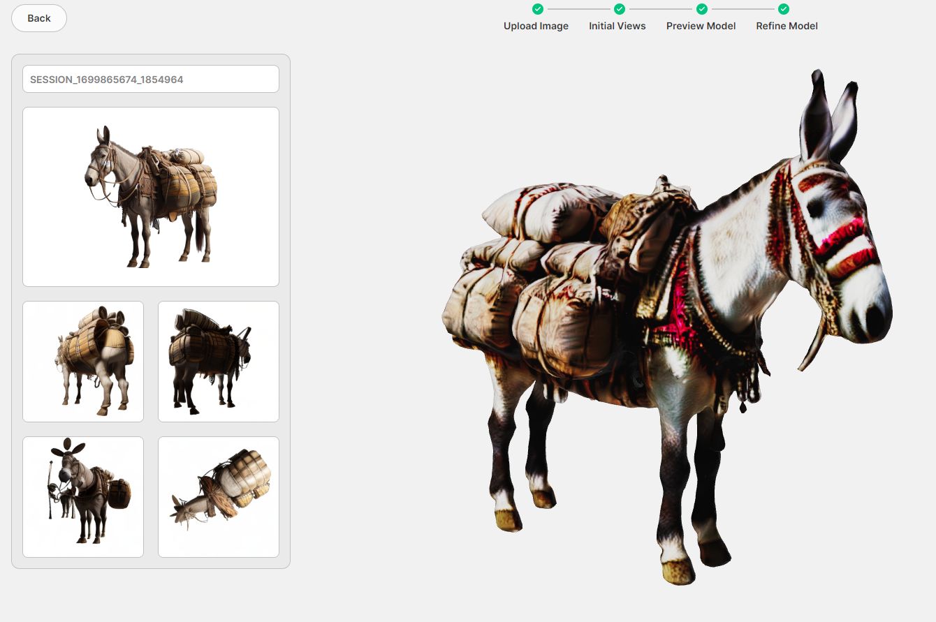 Create 3D models from photos with 3d.CSM.ai
