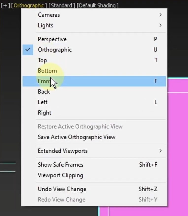 3ds Max UI 사용자 지정