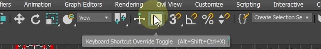 3ds Max UI 사용자 지정