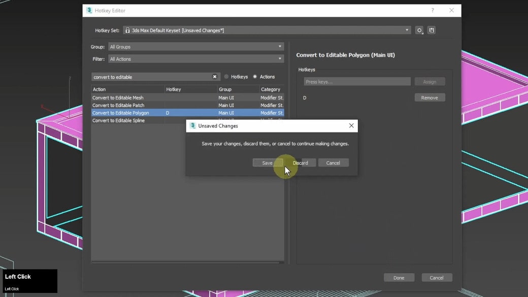 3ds Max UI 사용자 지정