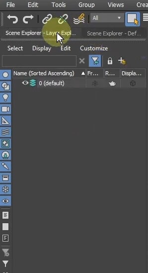 3ds Max UI 사용자 지정