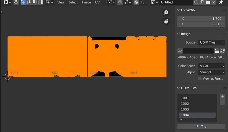 Setting up UDIMs in Blender: Step-by-step