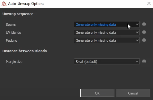 Generate only missing data