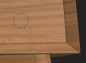 drawer's texture is no longer stretching