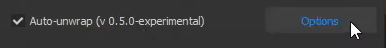 auto-unwrap Options