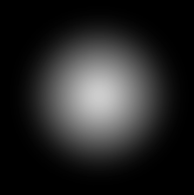 Radial gradient texture