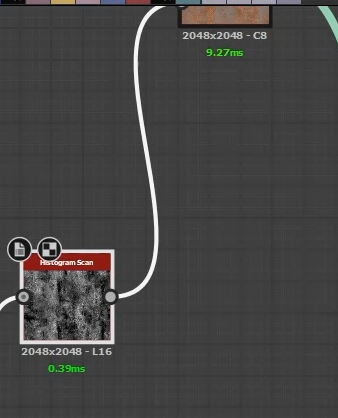히스토그램 스캔 노드