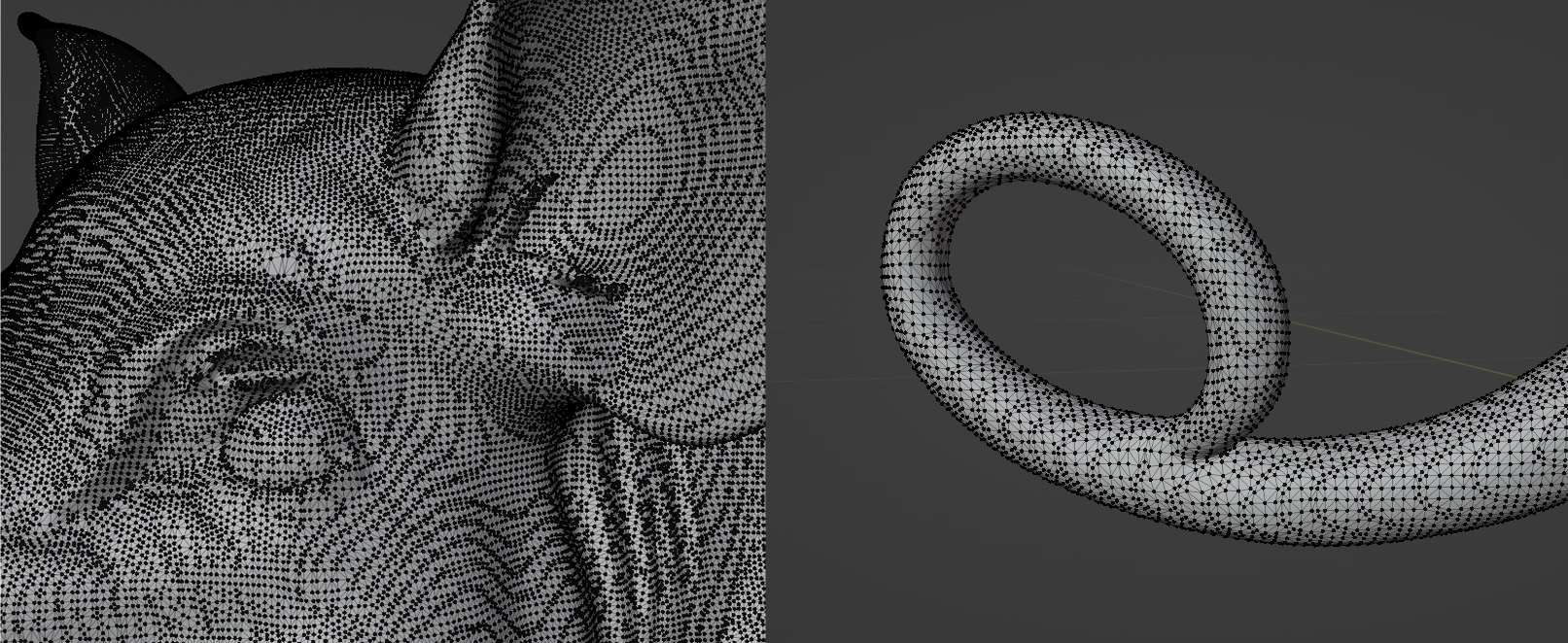 Examples of structural inaccuracies from a 3D generated model