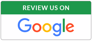 Button with text 'REVIEW US ON' above the Google logo.