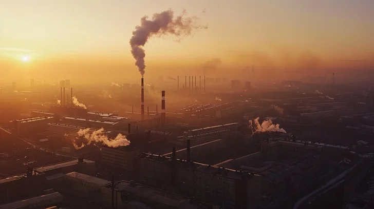 Petrochemical refinery producing raw polymer materials