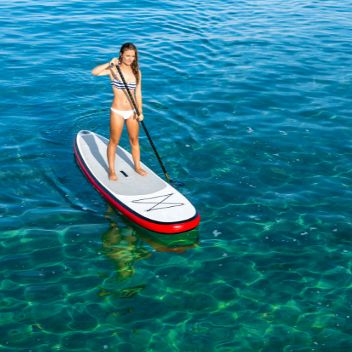 Paddle à Favone en Corse du Sud, activité proche de la villa mimosa