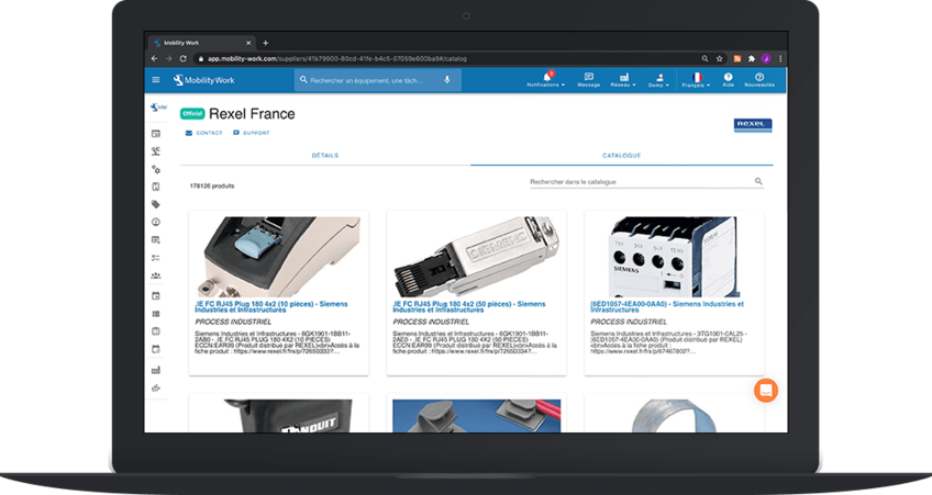 gmao rexel fournisseur