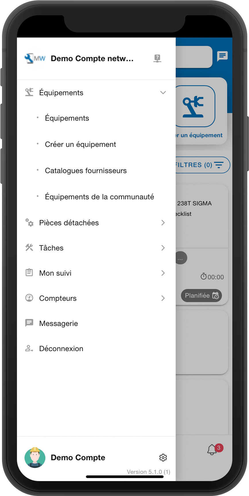 nouveautés gmao mobile