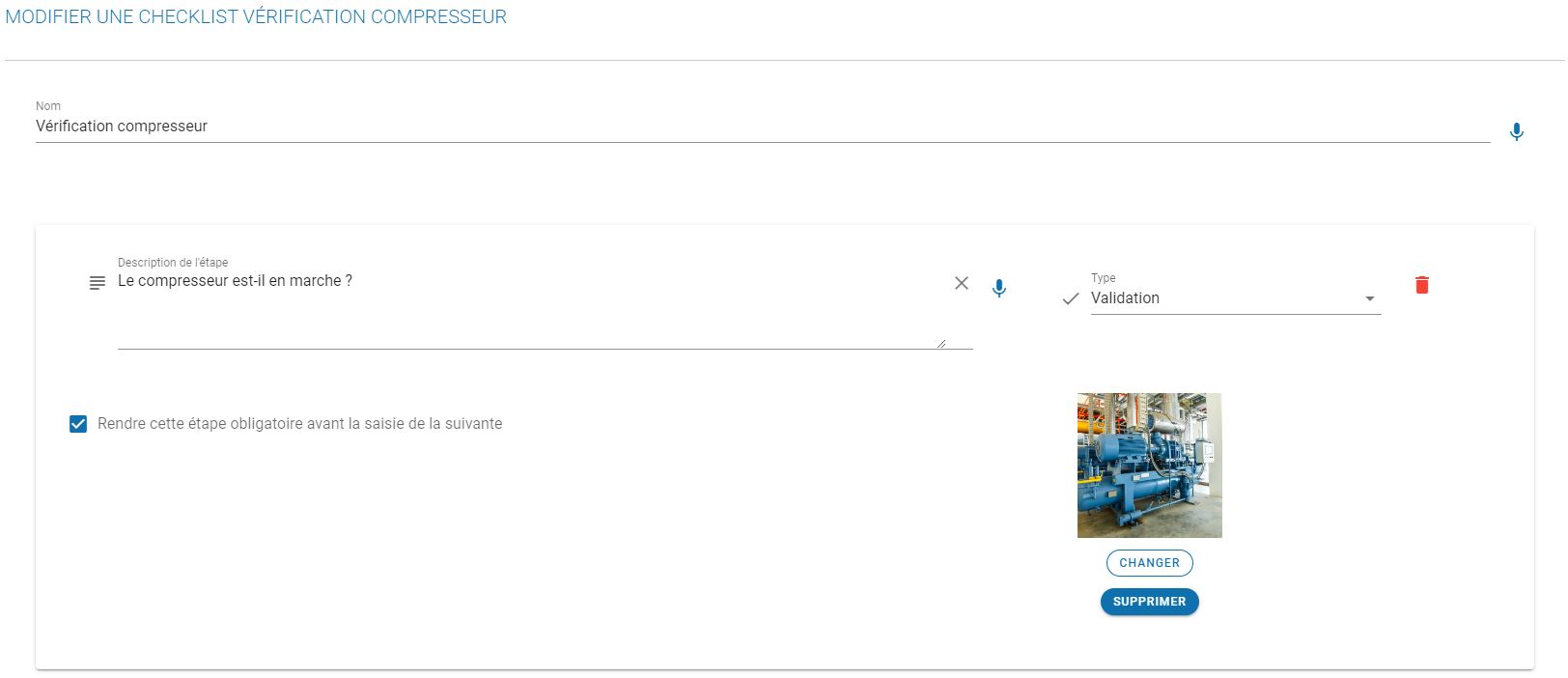 photos checklists gmao