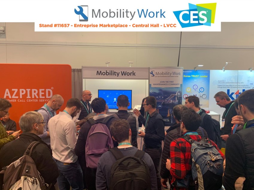 ces 2020 gmao stand mobility work
