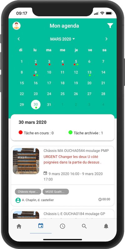 gmao mobile norme 21 cfr part 11