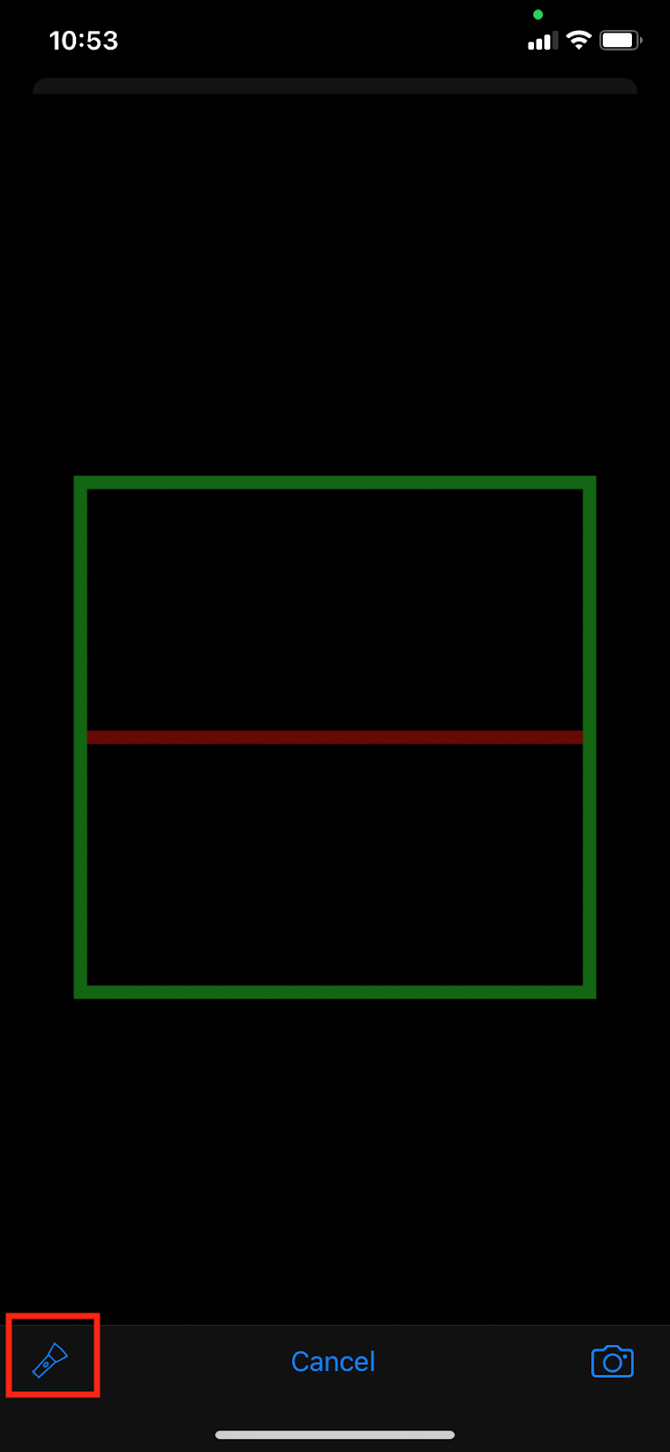 GMAO mobile scan QR code