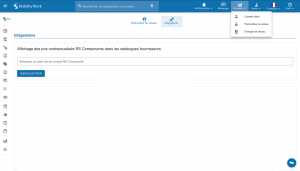 Intégrer votre clé API pour accéder aux prix contractualisés RS Components