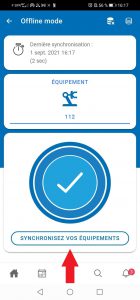 Synchroniser des équipements dans la GMAO hors-ligne