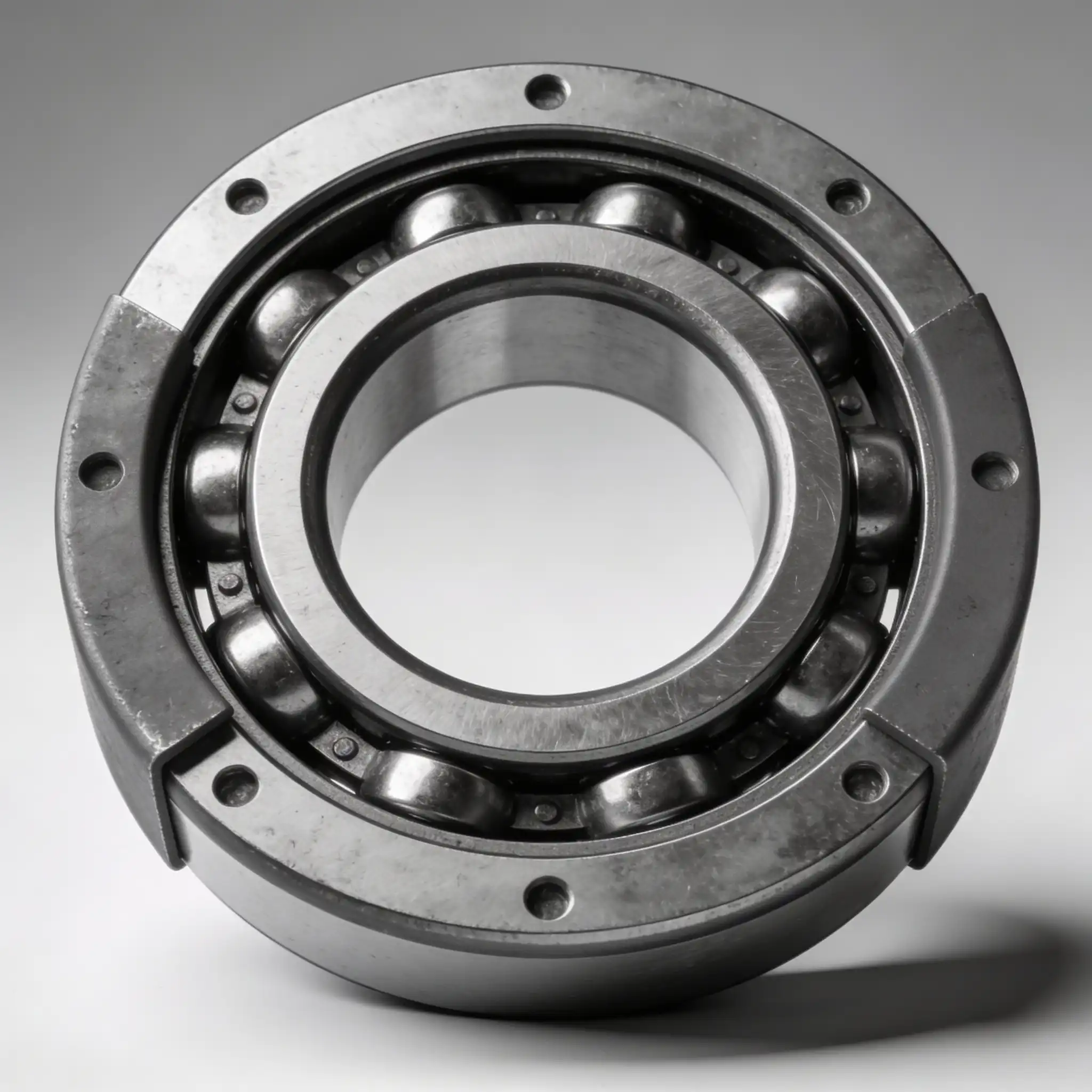 Rodamiento reforzado y acero tratado para mejorar la durabilidad de equipos industriales en España.