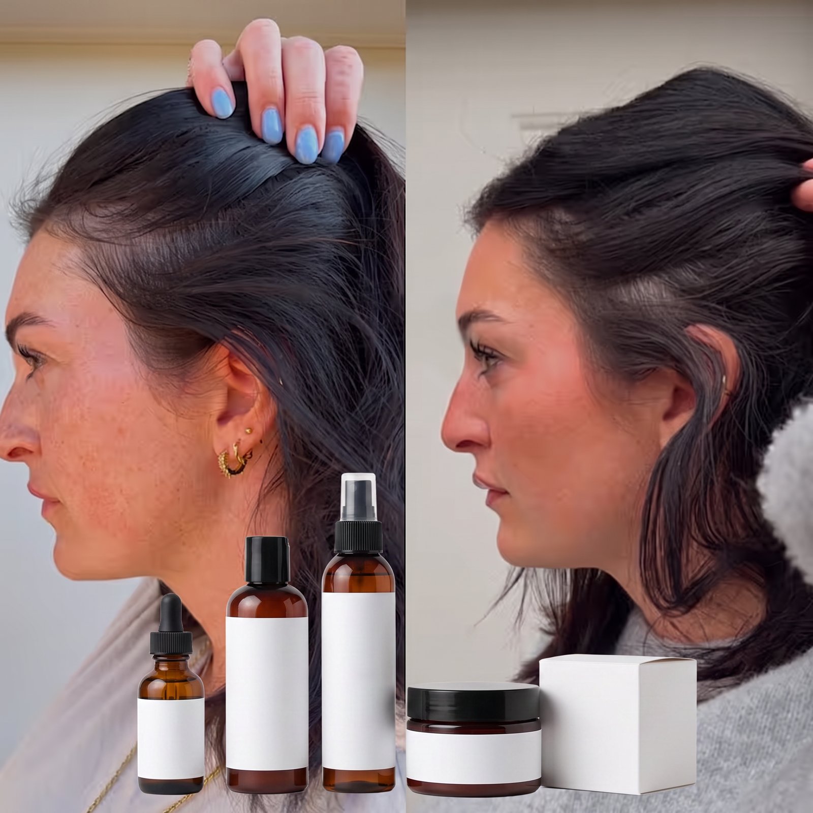 2% Minoxidil hair formula product set