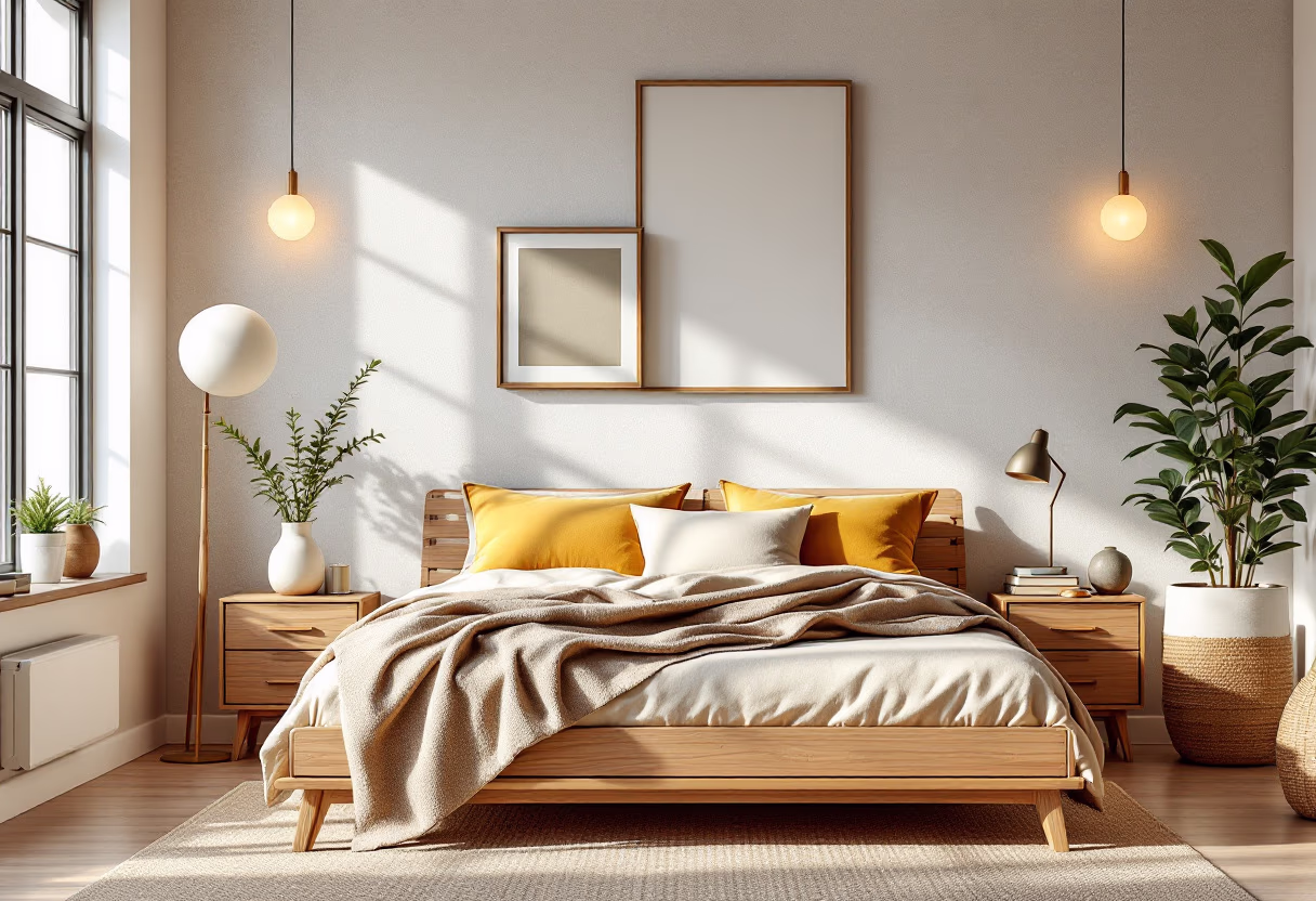 image of inviting bedroom for a bed & breakfast