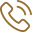 Yellow telephone handset icon with sound waves indicating a phone call.