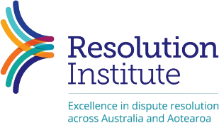 Logo featuring a stylized human figure with arms raised and text reading 'Research Institute for Healthcare Innovation, Development and Education'.