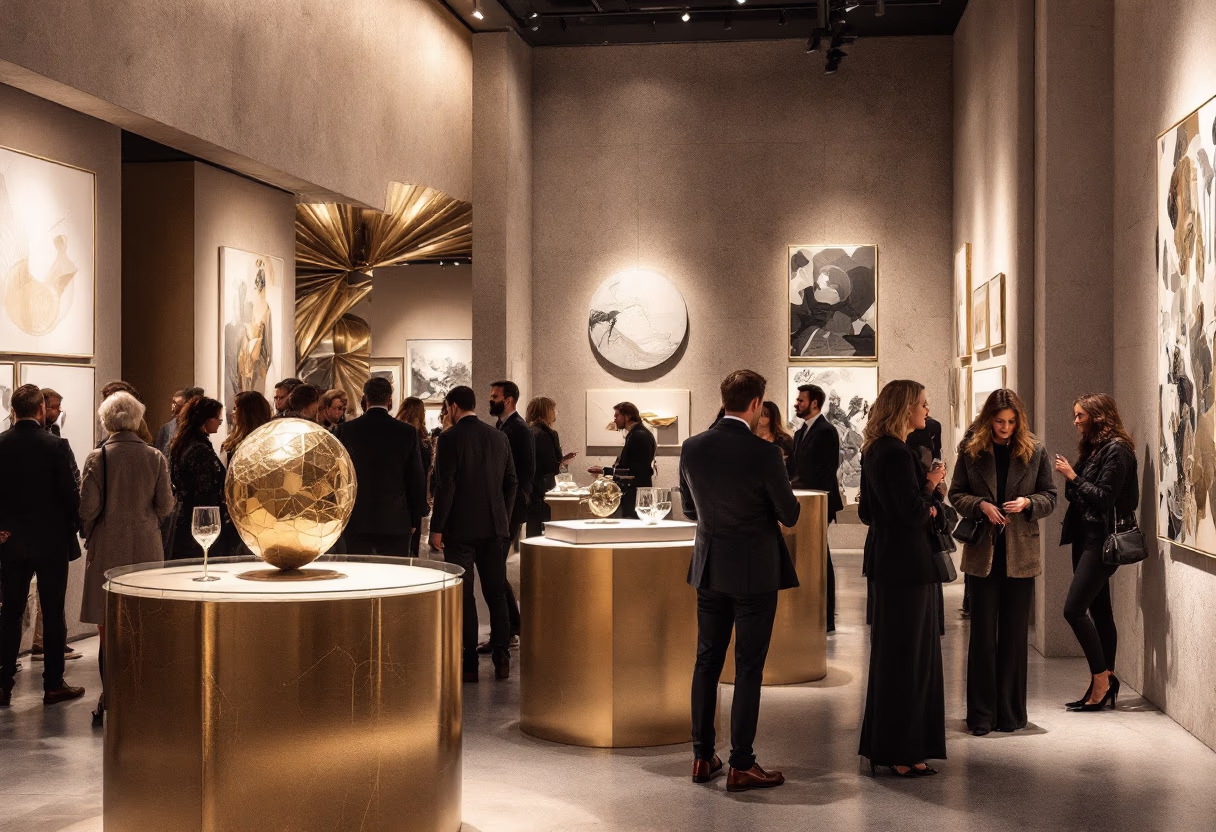 image of art event highlights (for a art gallery)