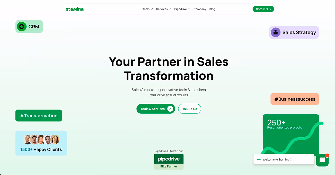 Migration to Webflow for Sales Consulting