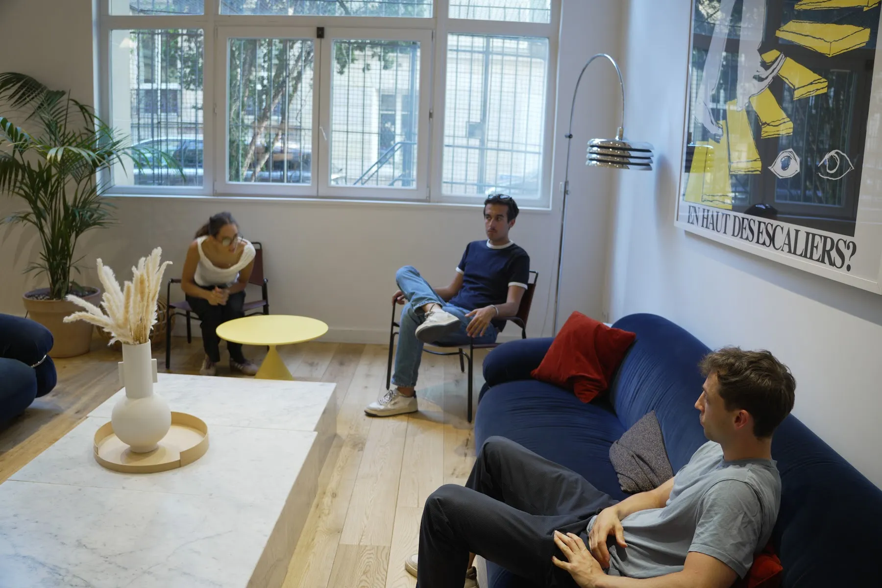 Bureaux rumble, salon