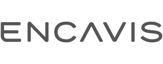 Encavis company logo in stylized black font.