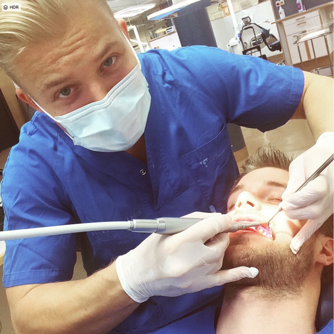 Victor som tandläkare