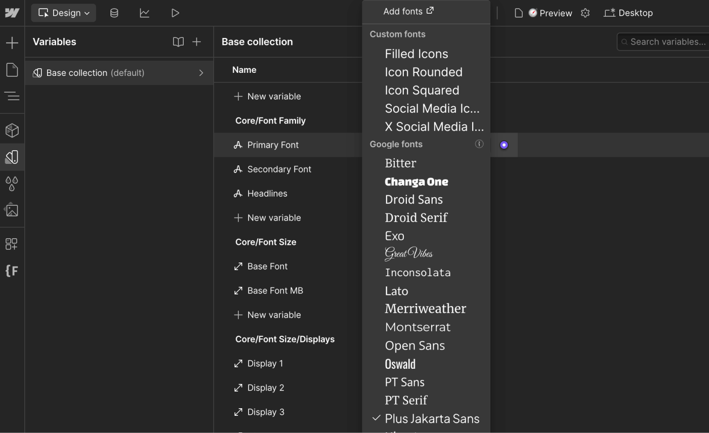 Typography - Storageflow Webflow Template | BRIX Templates