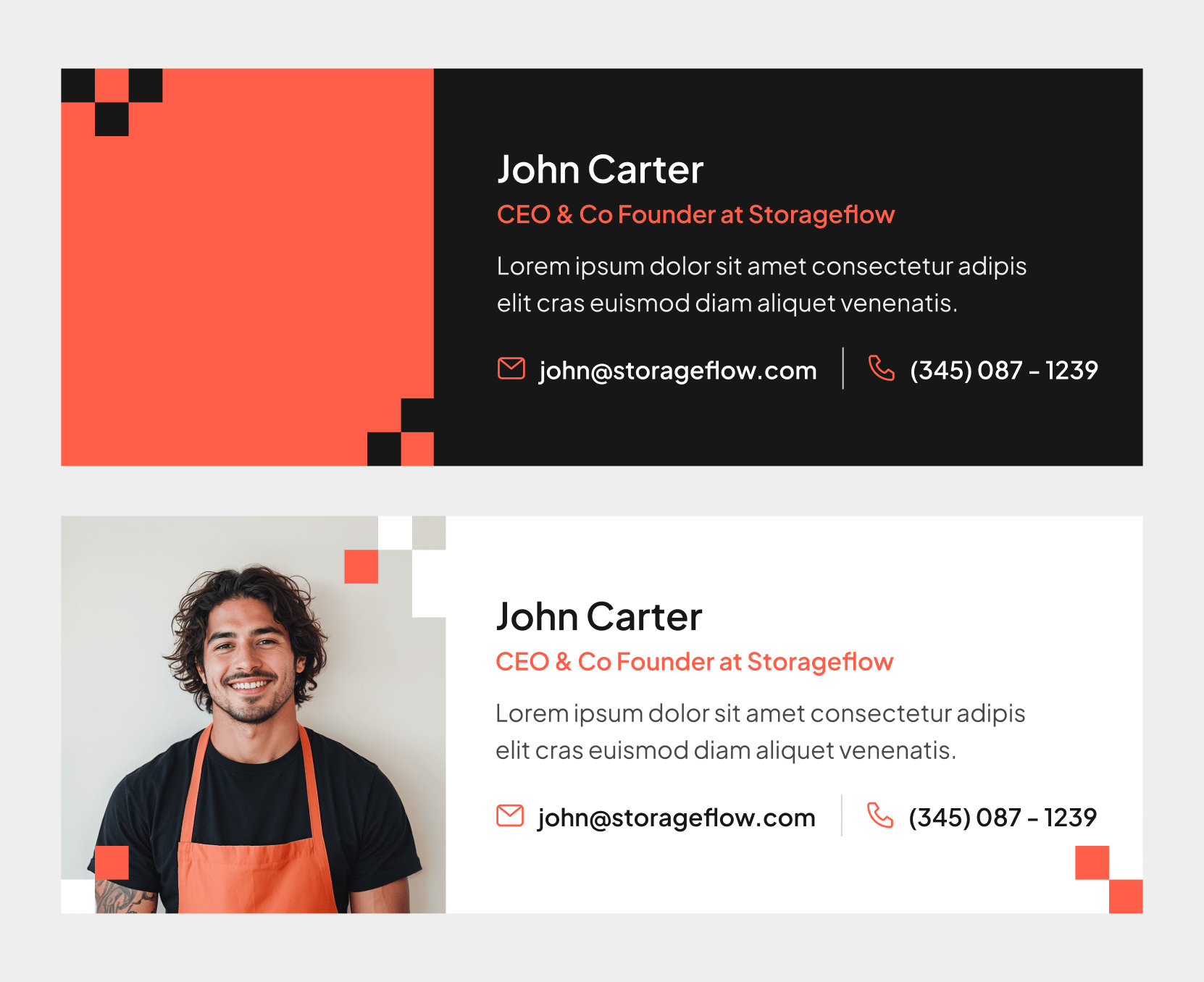 Storageflow - Email Signature - Local Storage Webflow Template | BRIX Templates
