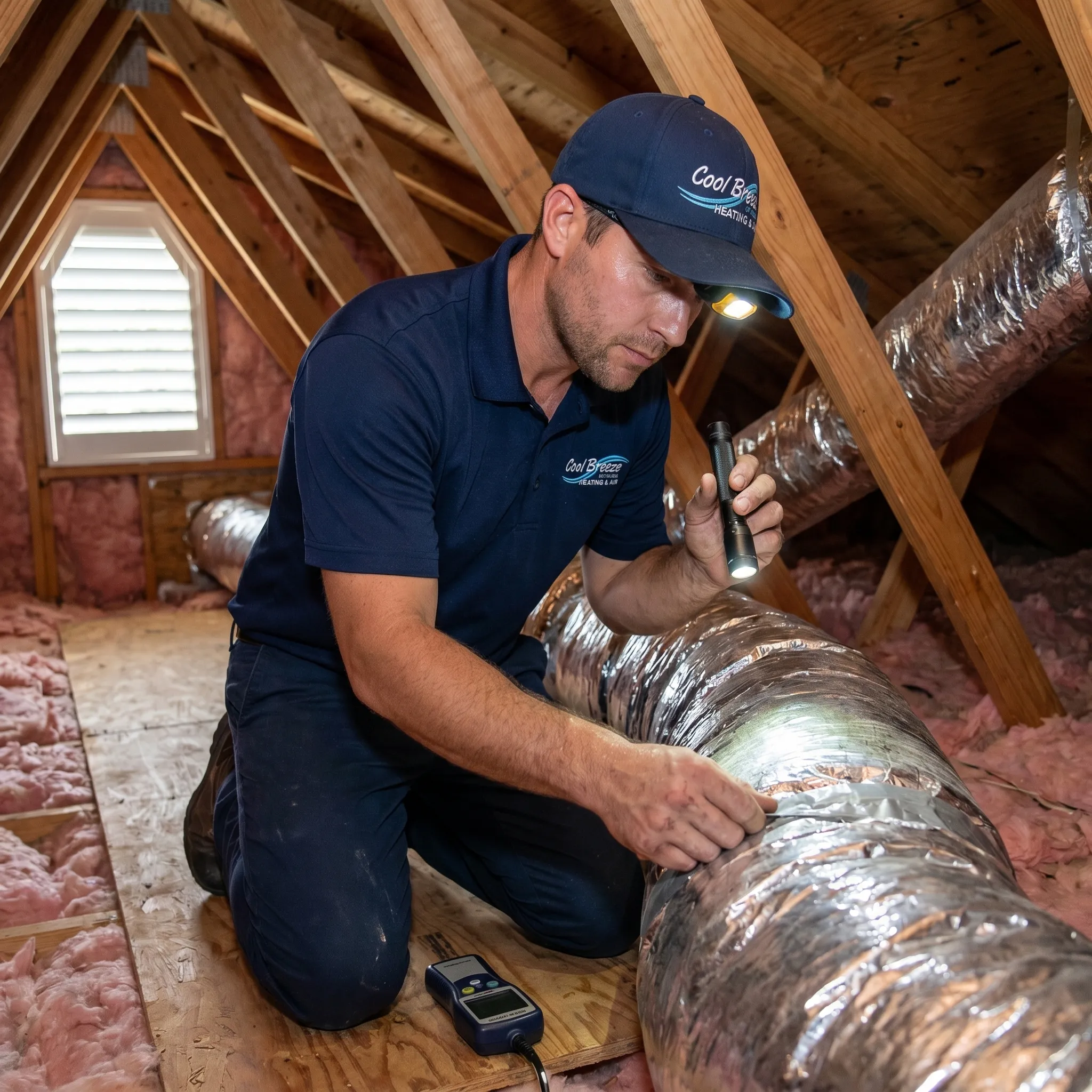 Comparison of ducted and ductless HVAC systems in a modern home