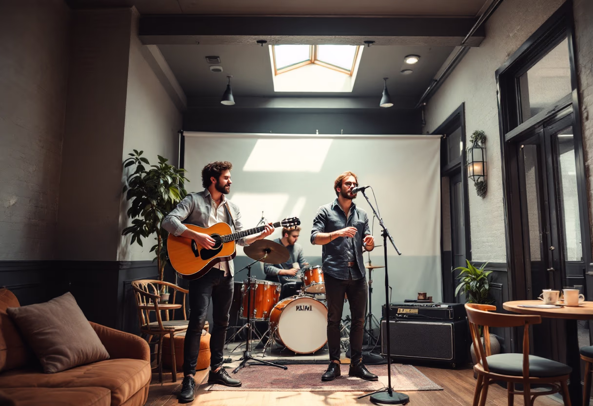 image of live music performance (for a bars & pub)