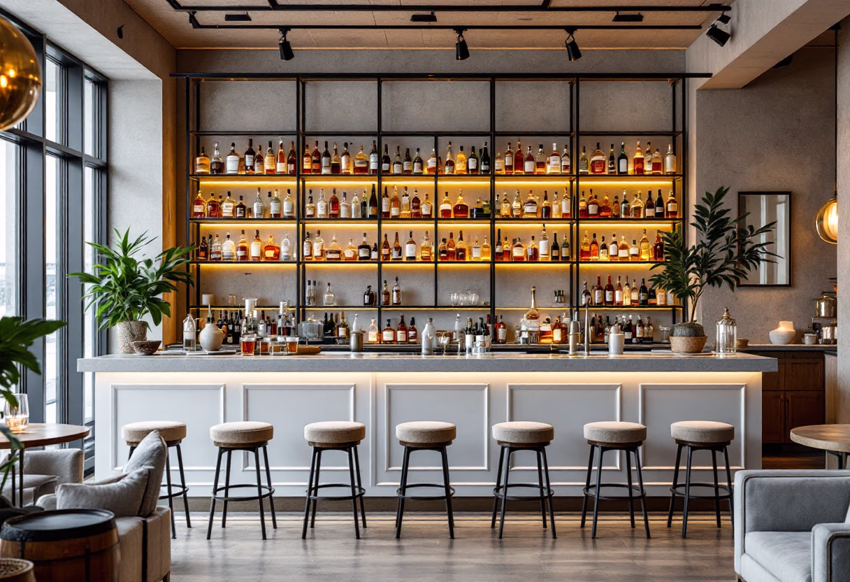 image of tasting room (for a distillery)