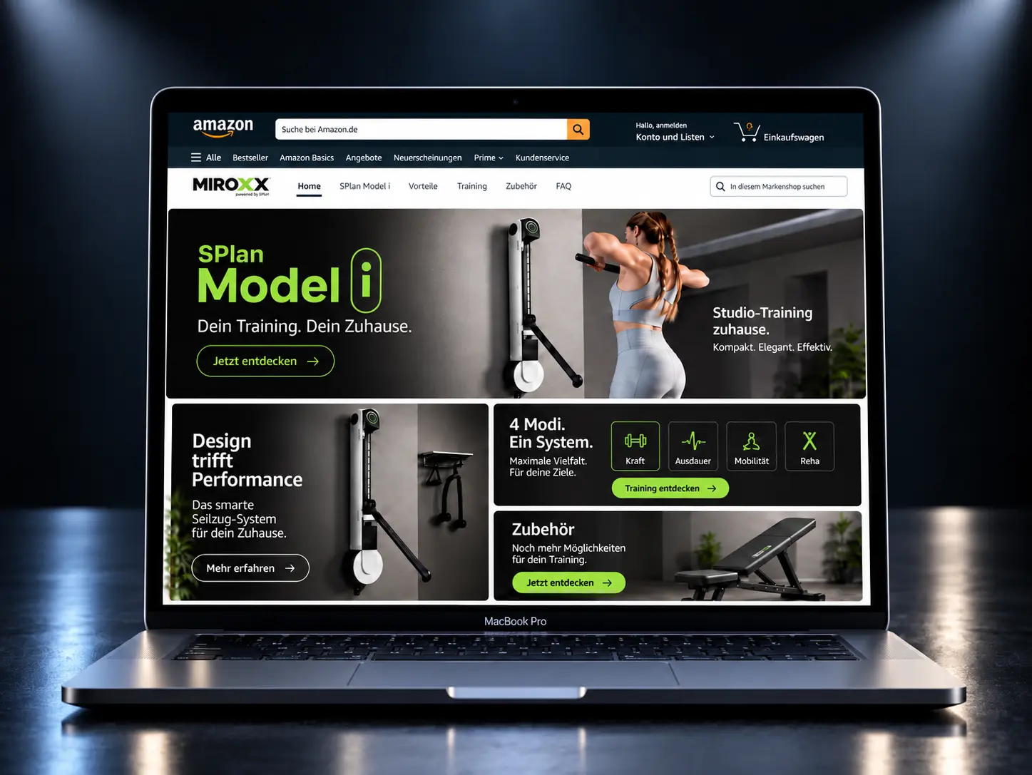 Amazon Brandstore und Ads