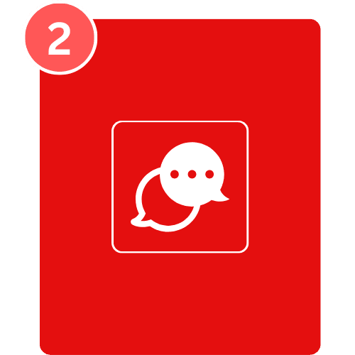 Beratung und Angebot direkt vom SHK Meisterbetrieb KeKa GmbH im Rheingau-Taunus-Kreis, Chat-Symbol