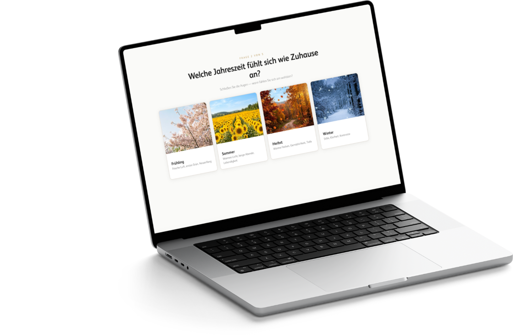 Laptop mit Architare Moodboard Tool