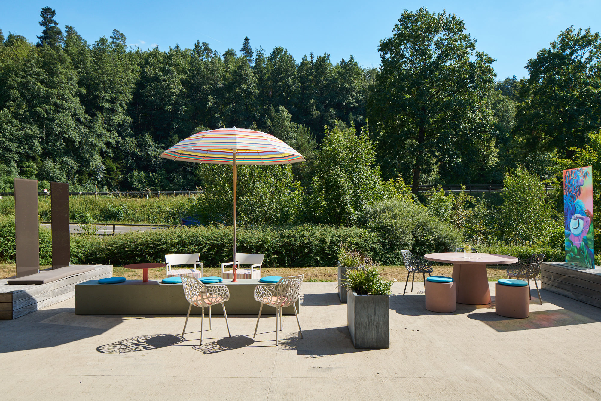 Terrasse und Außenbereich