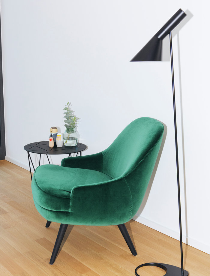 Welcome: der Walter Knoll Klassiker „375“ in grünem Samt
